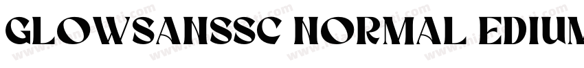 GlowSansSC Normal edium字体转换